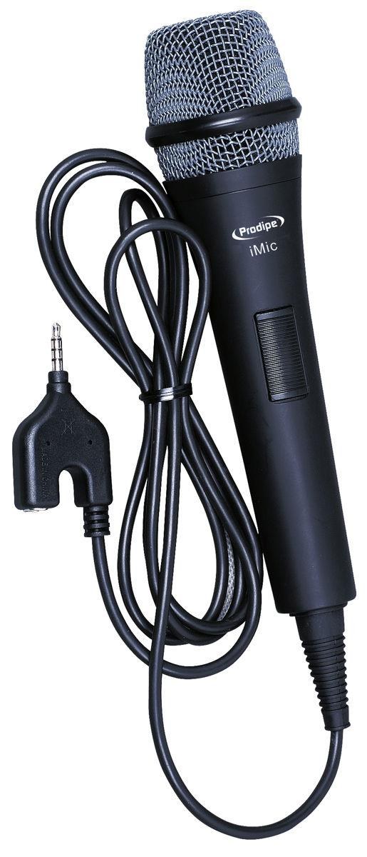 Prodipe iMic - mikrofon pojemnościowy do smartfonów i tabletów, jack 3,5 mm TRRS