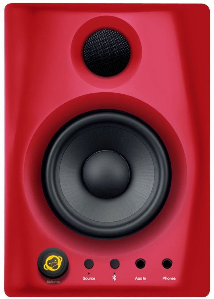 Monkey Banana Gibbon AIR Red - monitory 4" z Bluetooth, czerwone, para