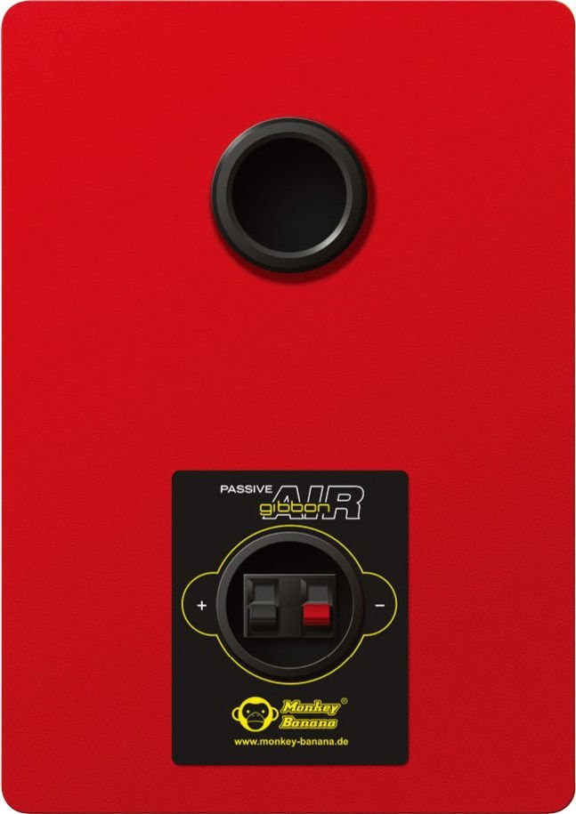 Monkey Banana Gibbon AIR Red - monitory 4" z Bluetooth, czerwone, para