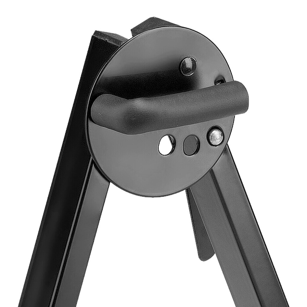 Stagg GSQ4 - składany metalowy statyw gitarowy typu A, podparcie EVA