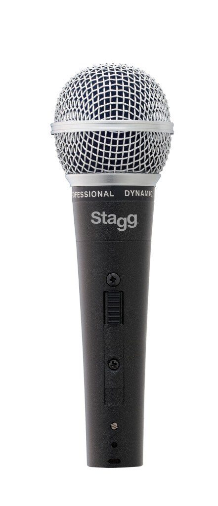 Stagg SDM50 - dynamiczny mikrofon kardioidalny DC78, przewód XLR 5 m i pudełko