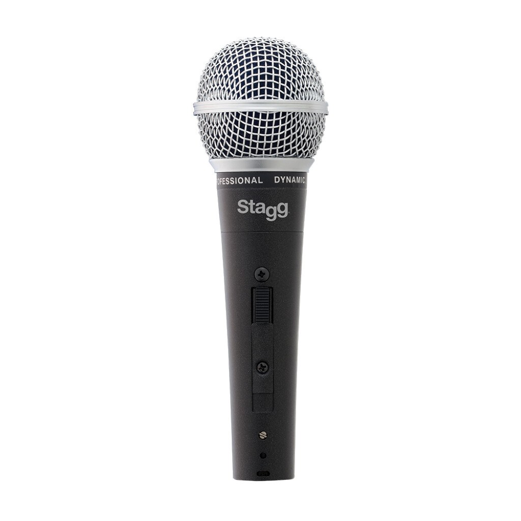Stagg SDM50 - dynamiczny mikrofon kardioidalny DC78, przewód XLR 5 m i pudełko