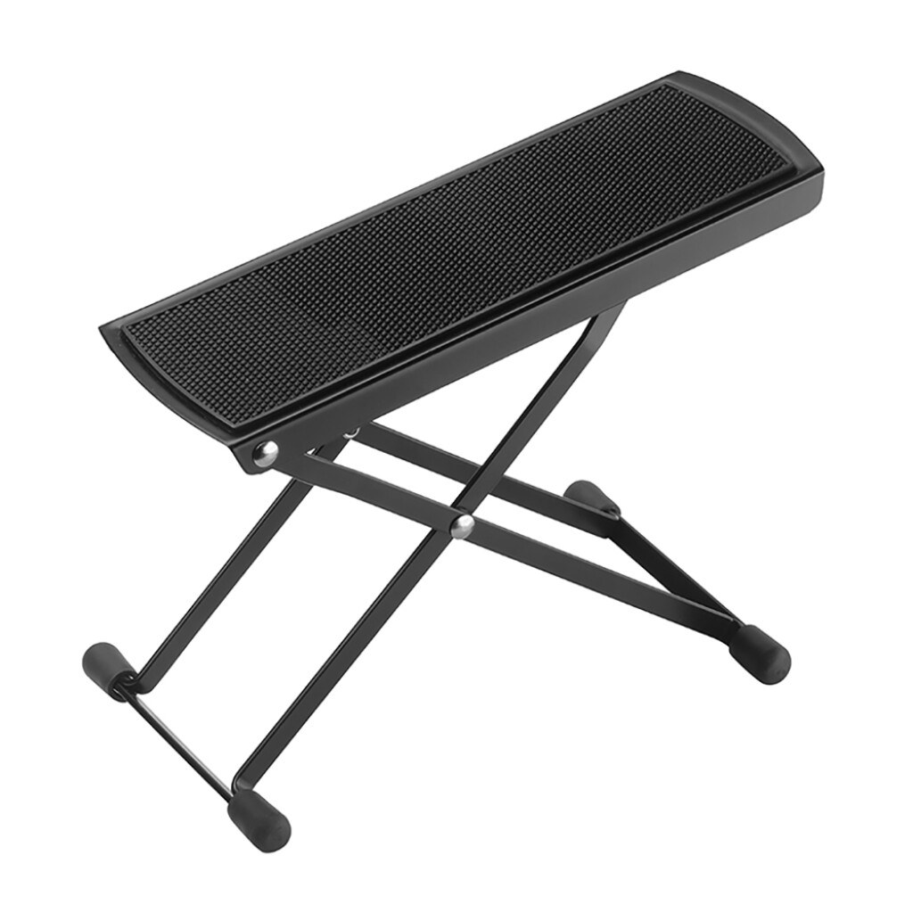 Stagg FOSQ1 - składany podnóżek gitarowy, 6 poziomów, czarny