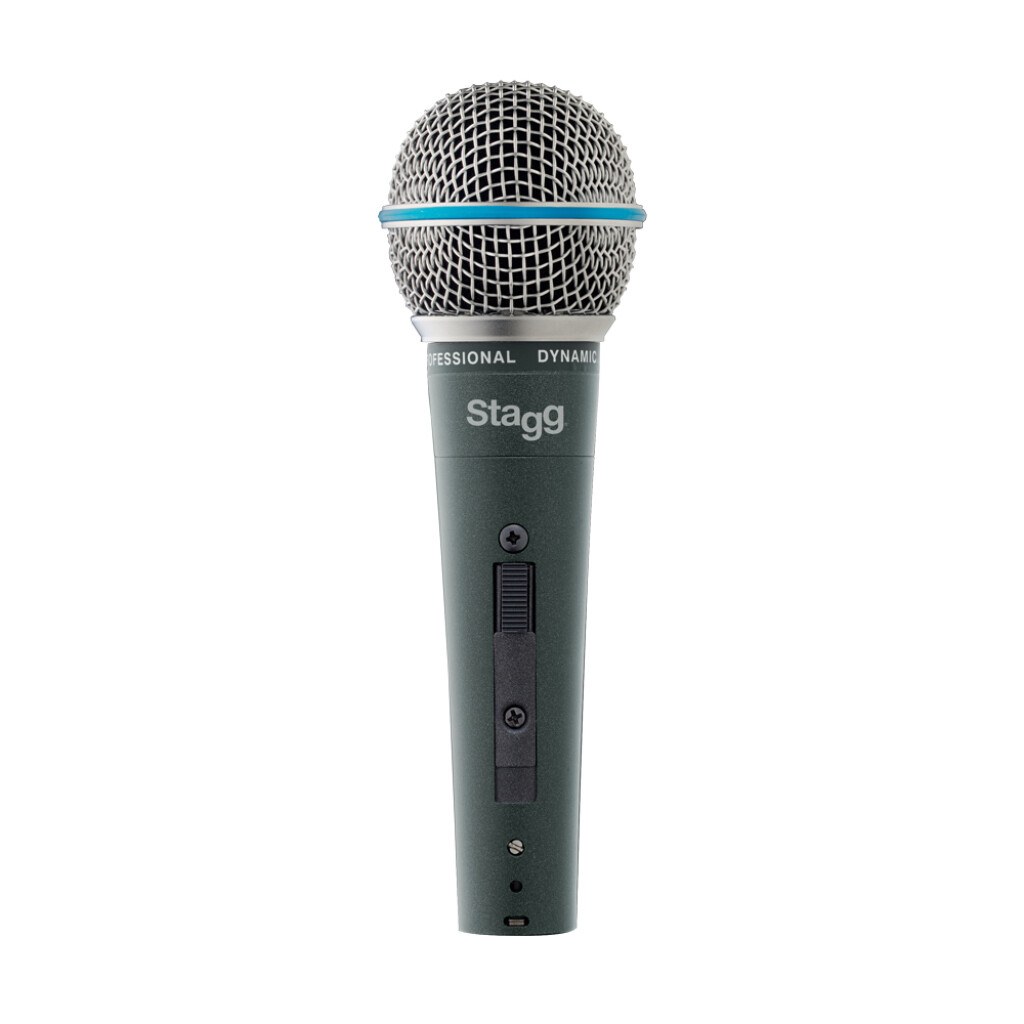 Stagg SDM60 - dynamiczny mikrofon kardioidalny z przewodem XLR 5 m