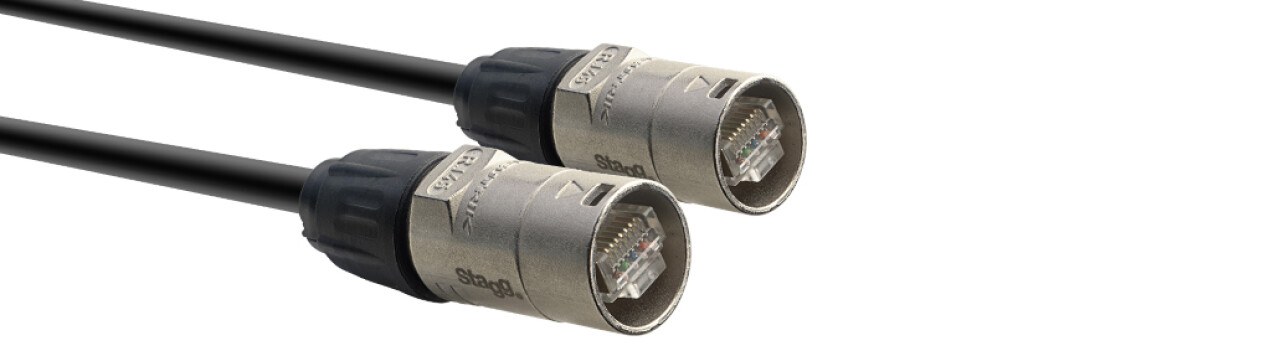 Stagg XCC75ECRL - kabel CAT6 SFTP EtherCON 75 m na bębnie