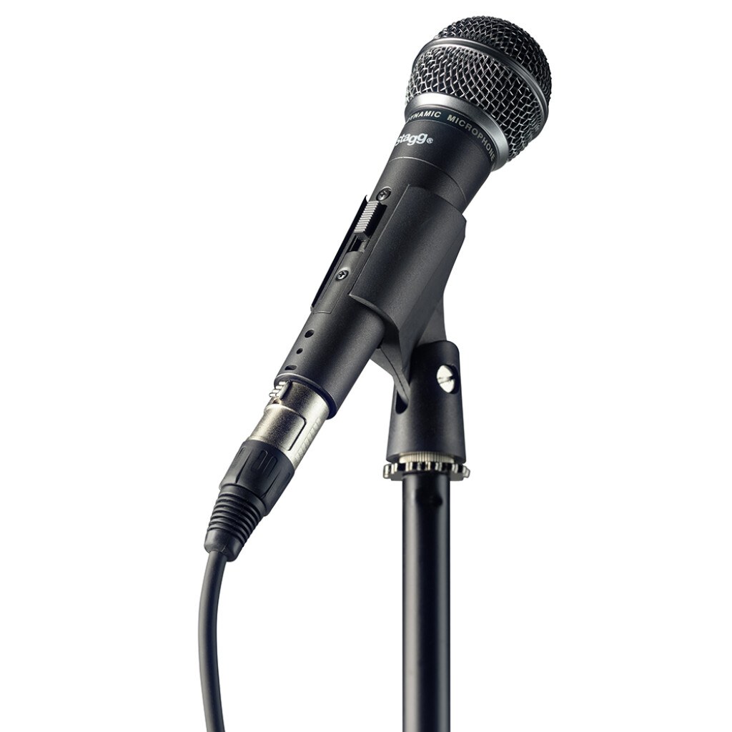 Stagg SDM50 SET - zestaw mikrofonowy ze statywem i przewodem XLR 6 m