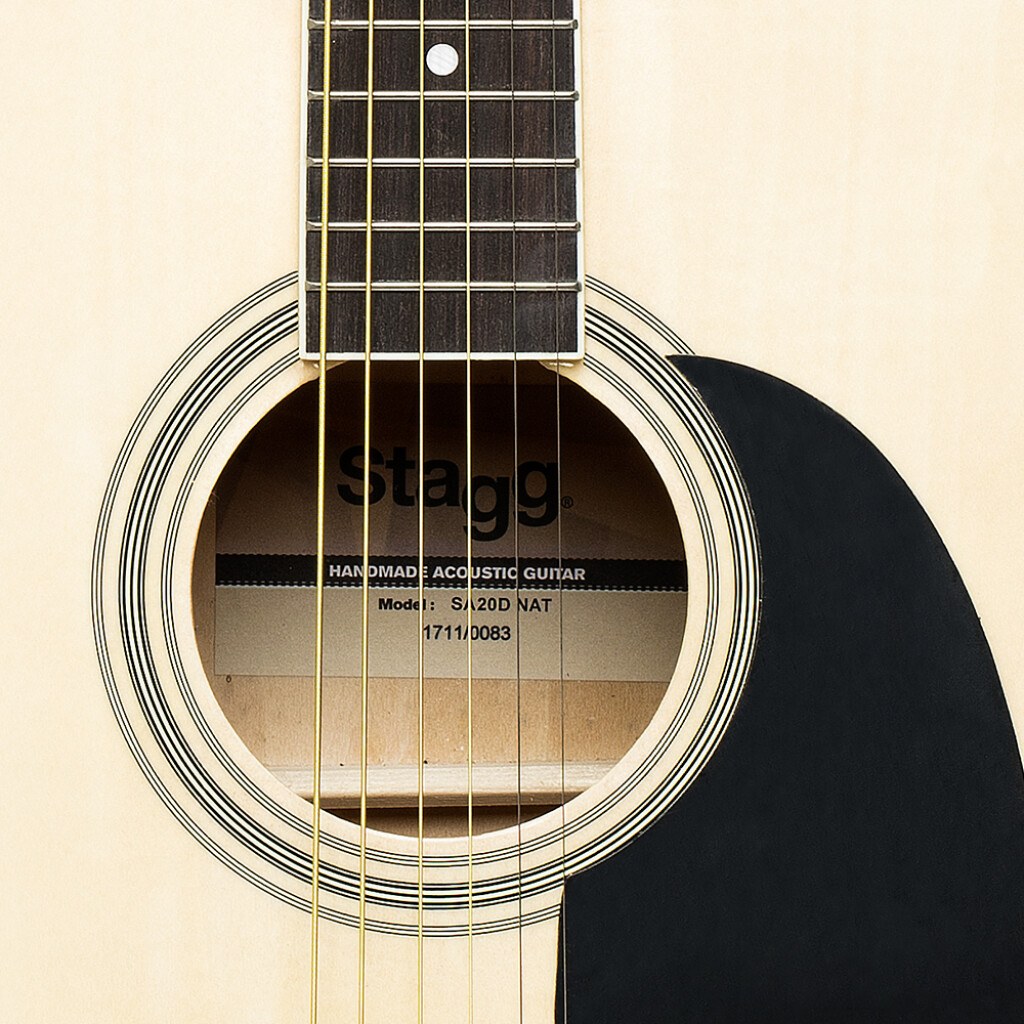 Stagg SA20D NAT - gitara akustyczna dreadnought, naturalna