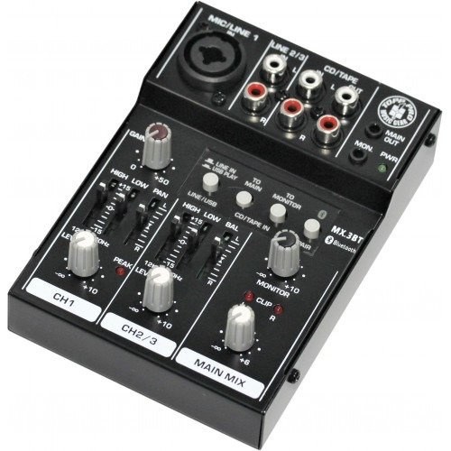 Topp Pro MX.3BT - kompaktowy mikser z USB i Bluetooth