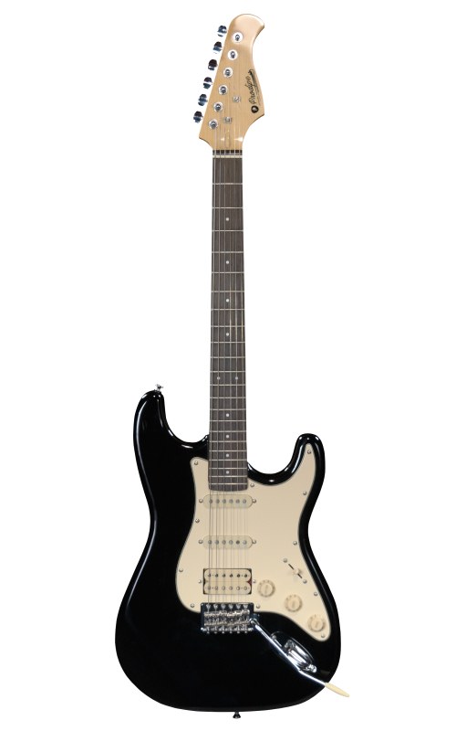 Prodipe Guitars ST83 RA Black - gitara elektryczna