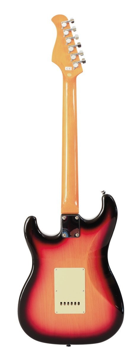 Prodipe Guitars ST83 RA Sunburst - gitara elektryczna HSS z przetwornikami Alnico V