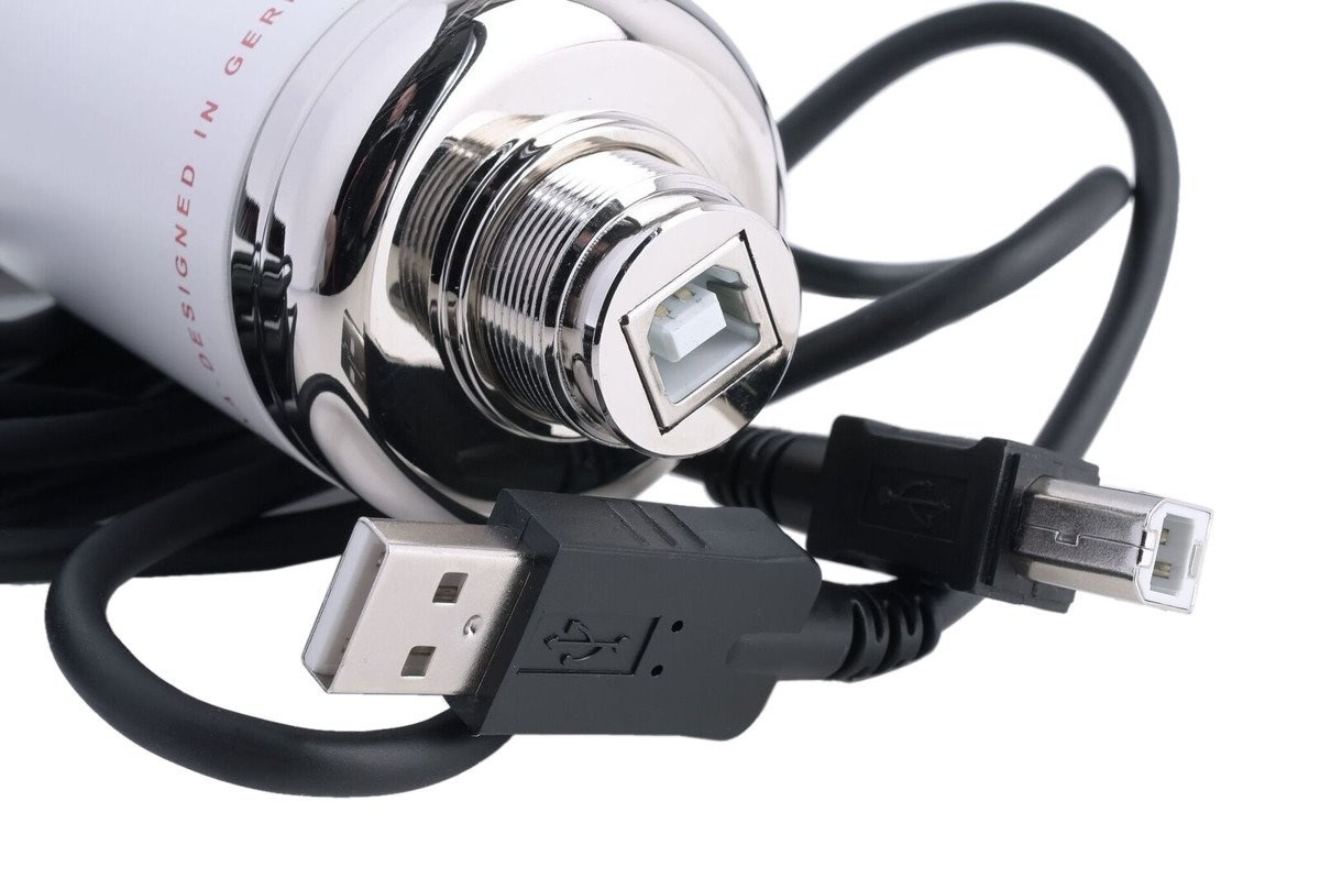 Monkey Banana Hapa - kardioidalny mikrofon USB do nagrań i podcastów, czarny