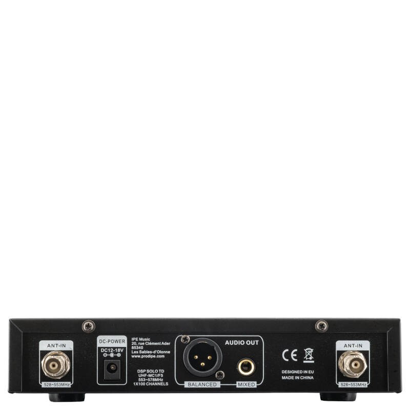 Prodipe M850 DSP Solo F5 - system bezprzewodowy UHF 528-553 MHz, mikrofon ręczny