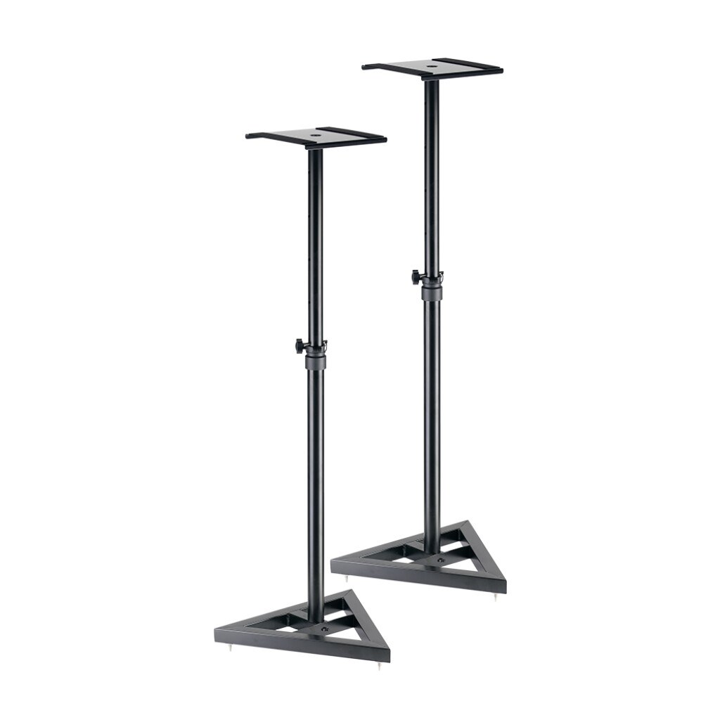 Stagg SMOS-10 SET - para stalowych statywów pod monitory, 80-130 cm