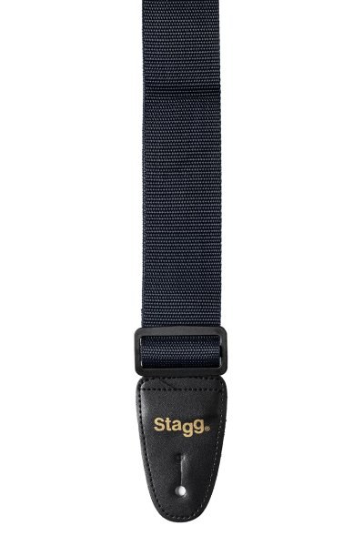 Stagg BJA006BL - niebieski pasek gitarowy, szerokość 2″, długość 135 cm
