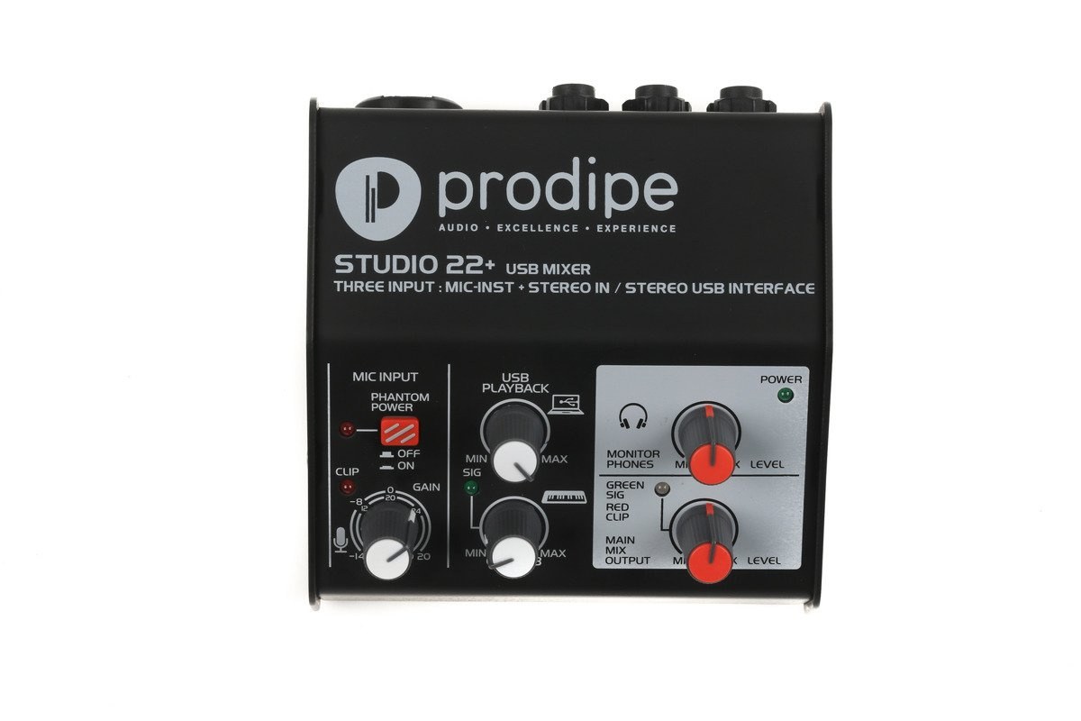 Prodipe Studio22+ - interfejs audio USB