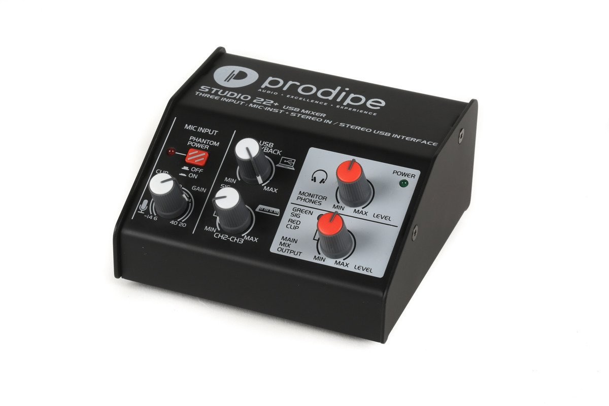 Prodipe Studio22+ - interfejs audio USB