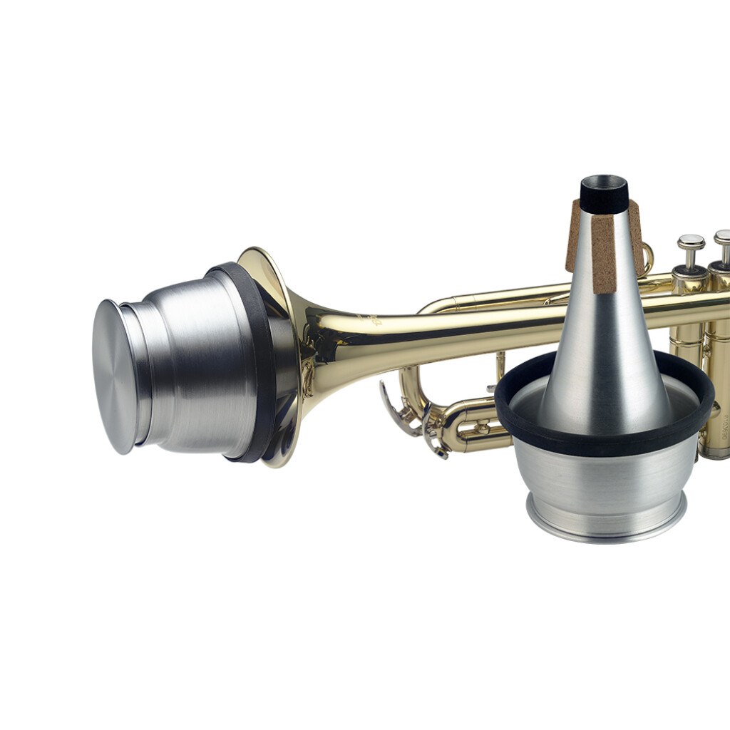 Stagg MTR-C3A - aluminiowy tłumik do trąbki, cup