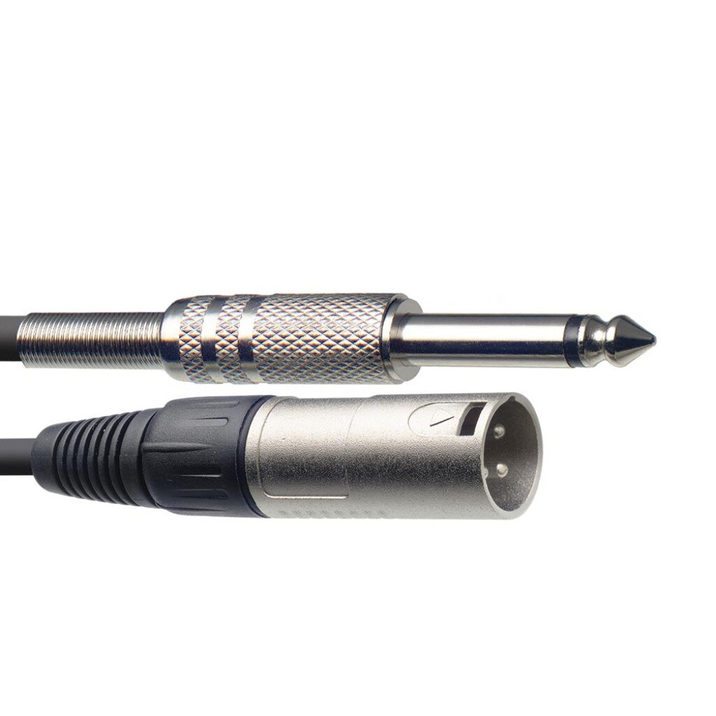 Stagg SAC6PXM DL - kabel audio, 6 m, czarny