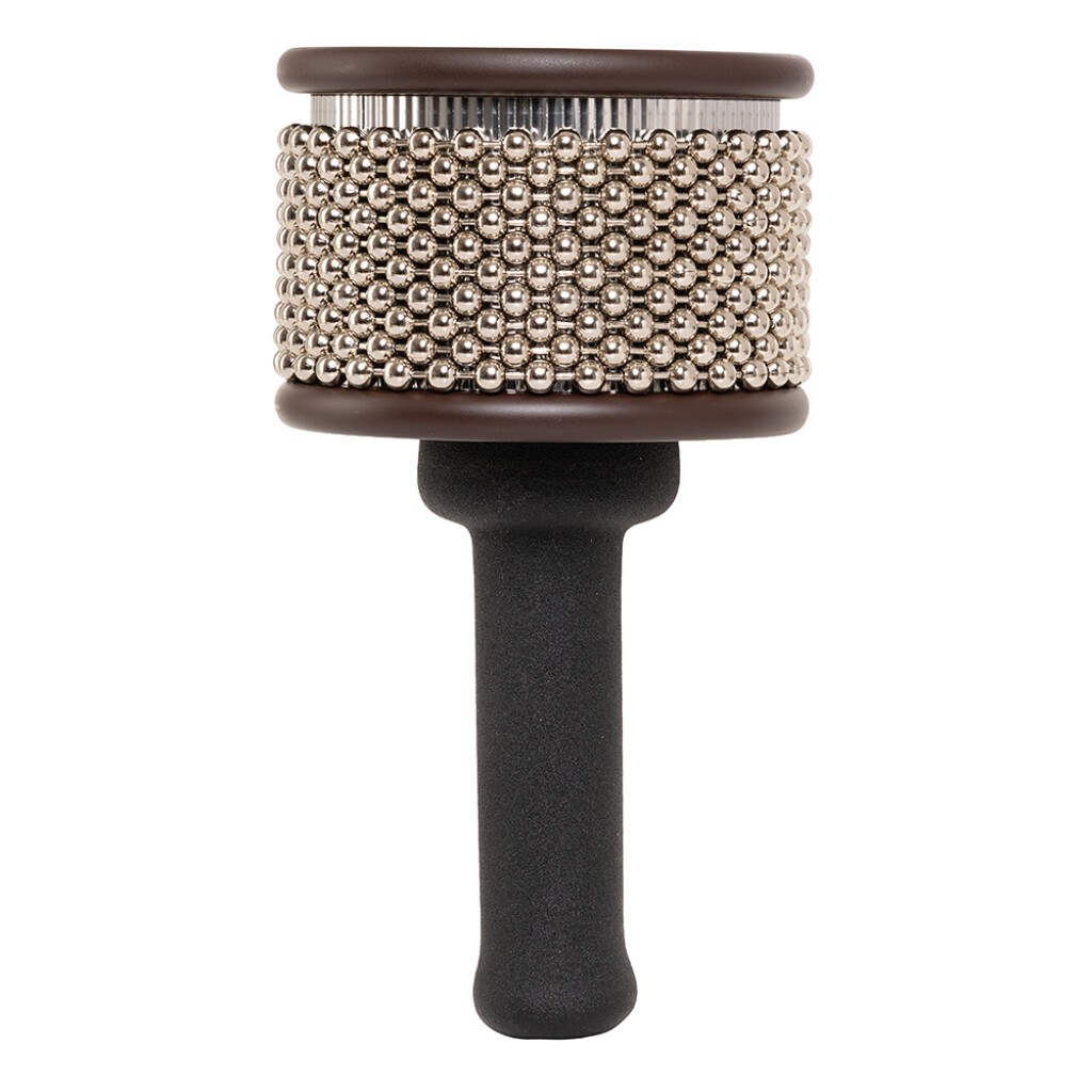 Stagg CABPRO-M - drewniana cabasa z gumowym uchwytem, 10,6 cm
