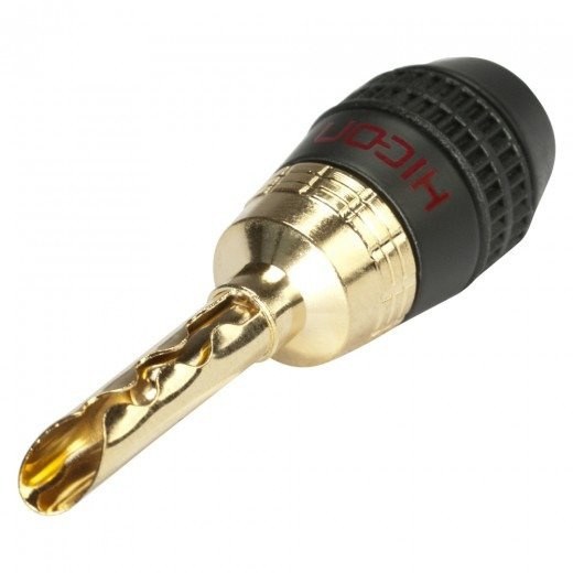 HICON HI-BM05-RED - wtyk bananowy, oznaczenie czerwone