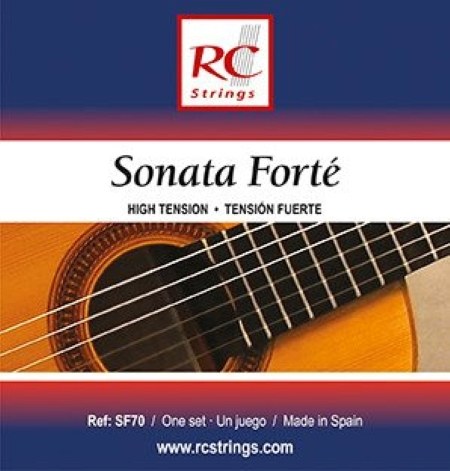 RC Strings SF70 Sonata Forté - struny do gitary klasycznej, naciąg wysoki