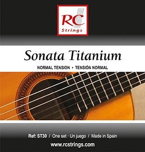 RC Strings ST30 Sonata Titanium - struny do gitary klasycznej, naciąg normalny