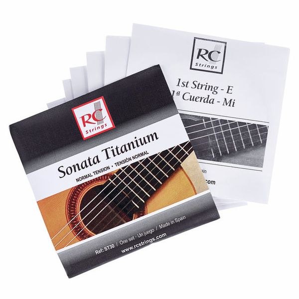 RC Strings ST30 Sonata Titanium - struny do gitary klasycznej, naciąg normalny
