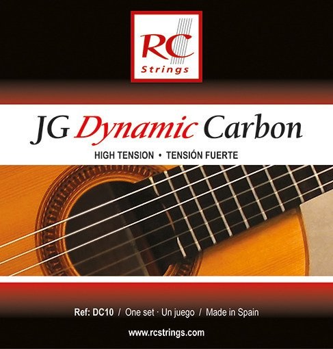 RC Strings DC10 JG Dynamic Carbon - struny do gitary klasycznej, naciąg wysoki