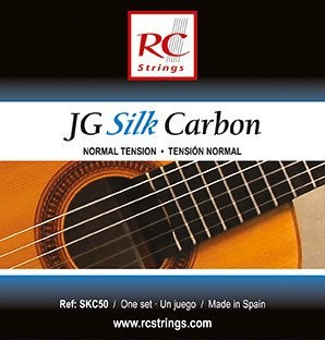 RC Strings SKC50 JG Silk Carbon - struny do gitary klasycznej, naciąg normalny