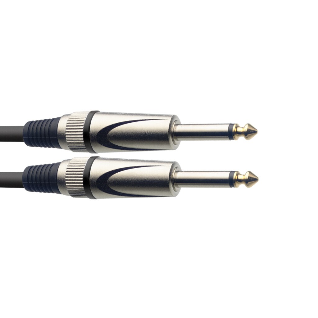 Stagg SGC6DL - kabel instrumentowy, 6 m, czarny