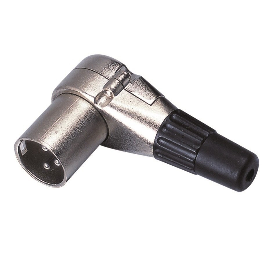 Soundsation SXLR034M-B - złącze kablowe, XLR, męskie, 25 sztuk