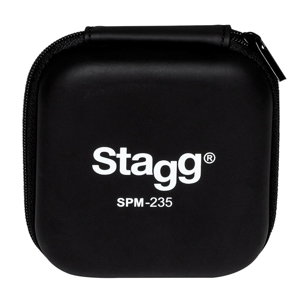 Stagg SPM-235 BK - słuchawki douszne do odsłuchu, 30 Ω, czarne