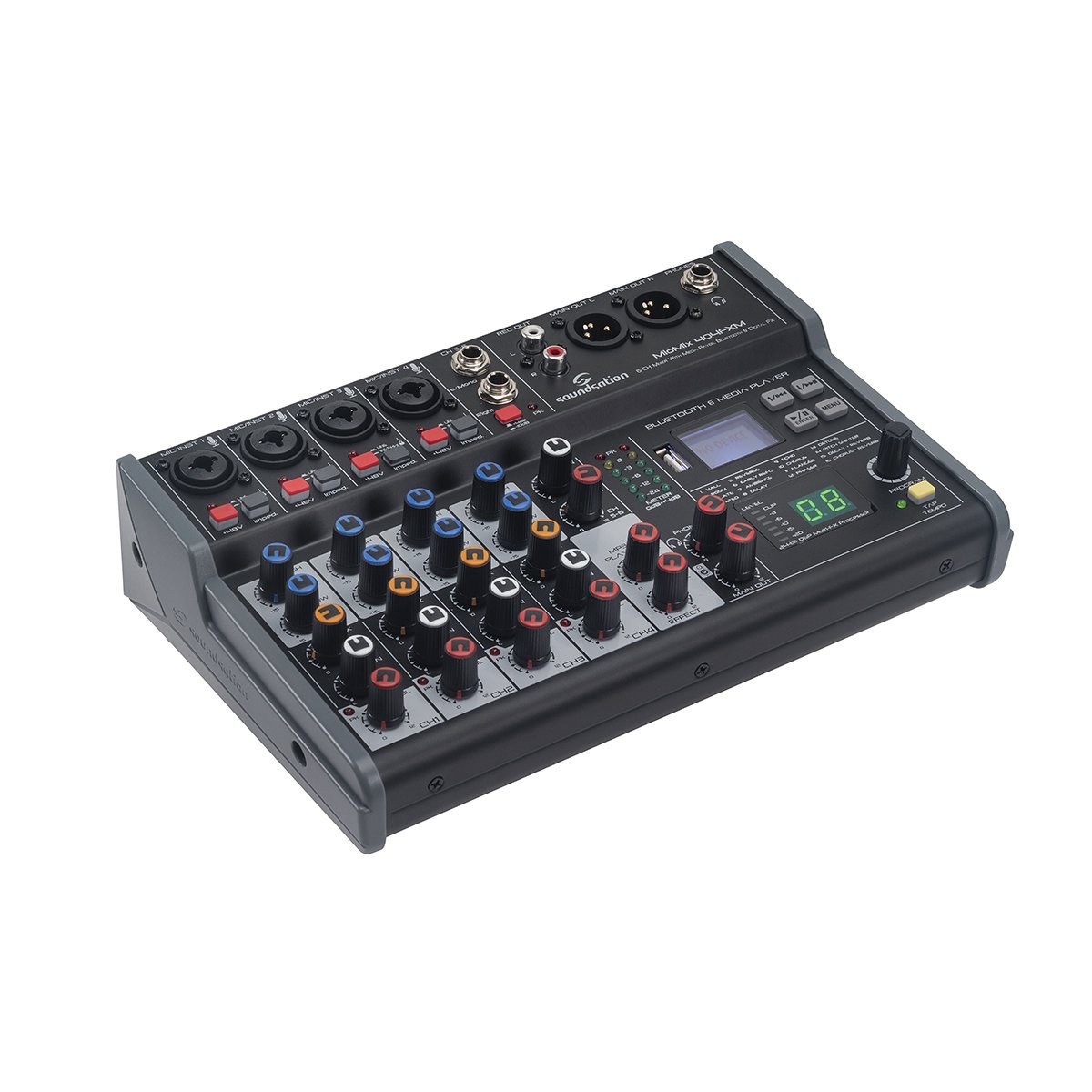 Soundsation MIOMIX 404FXM - mikser audio 6-kanałowy