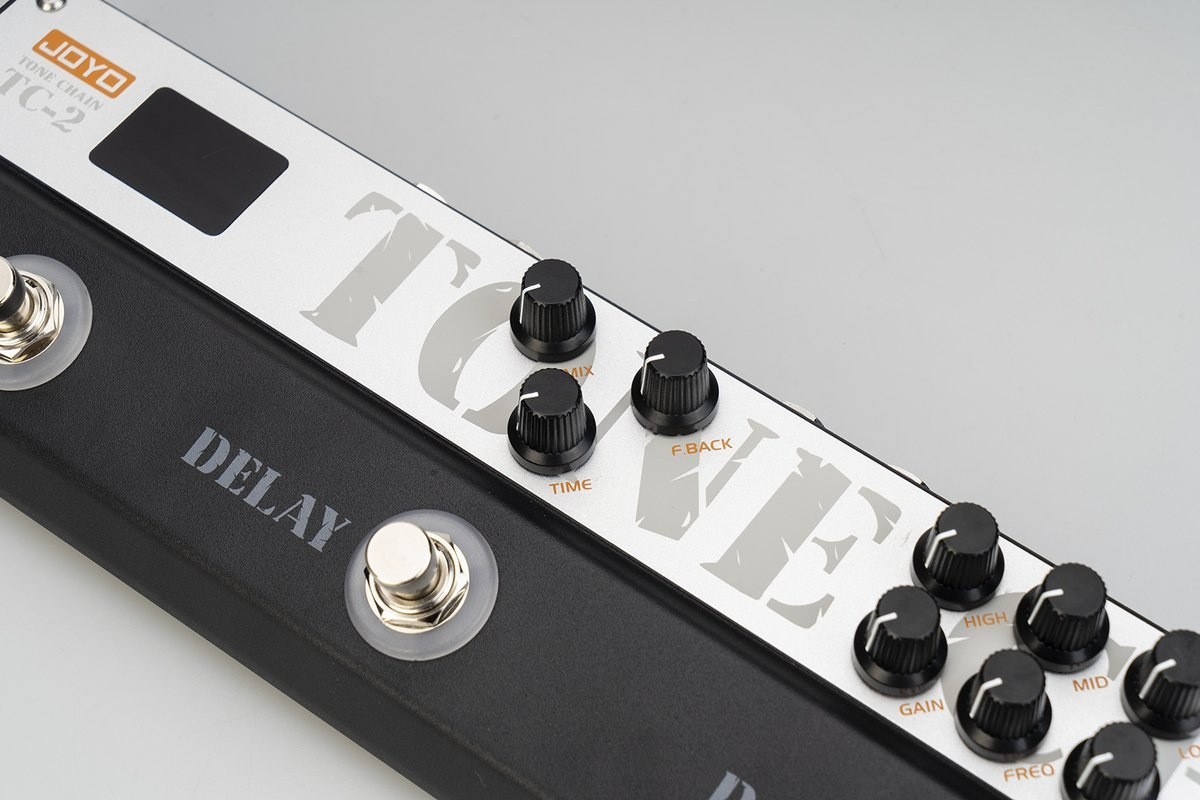 Joyo Tone Chain TC-2 - multiefekt gitarowy Overdrive, Distortion i Delay, stereo XLR