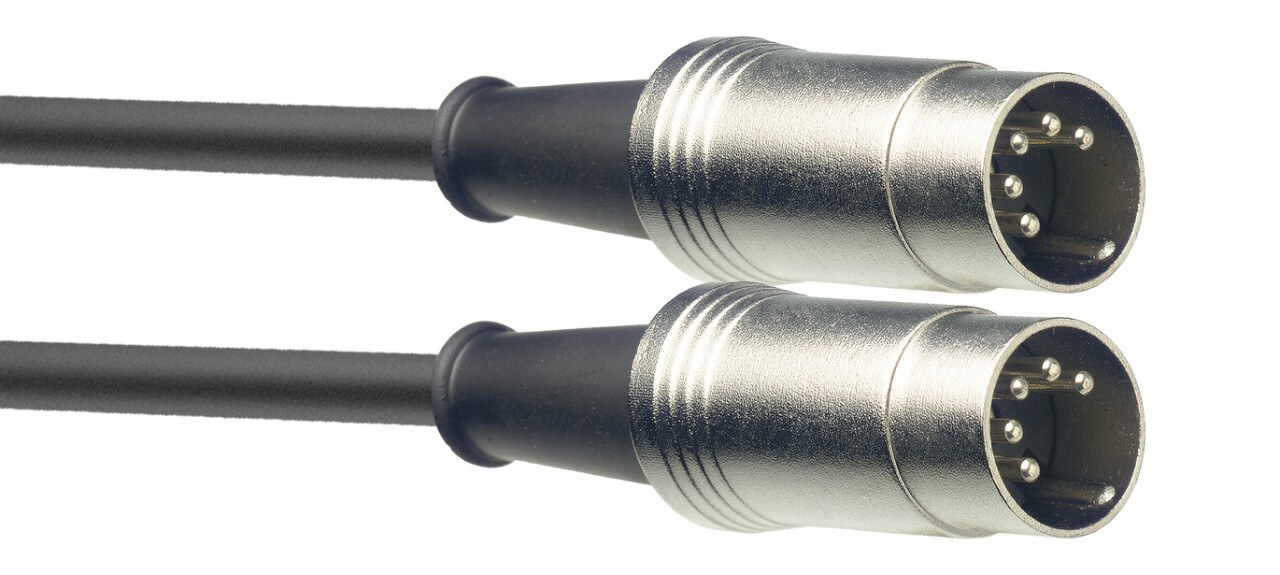 Stagg SMD6 - kabel MIDI DIN 5-pin, dwa wtyki męskie, 6 m