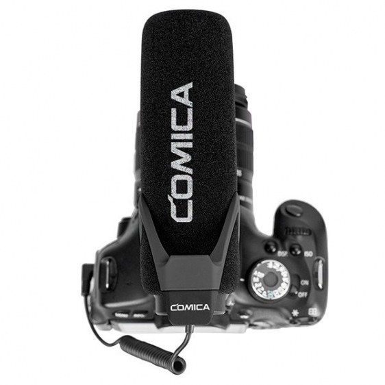 Comica CVM-V30LITE R - mikrofon do kamery, aparatu, smartfona