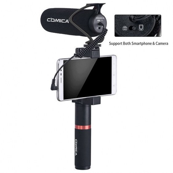 Comica CVM-V30LITE R - mikrofon do kamery, aparatu, smartfona