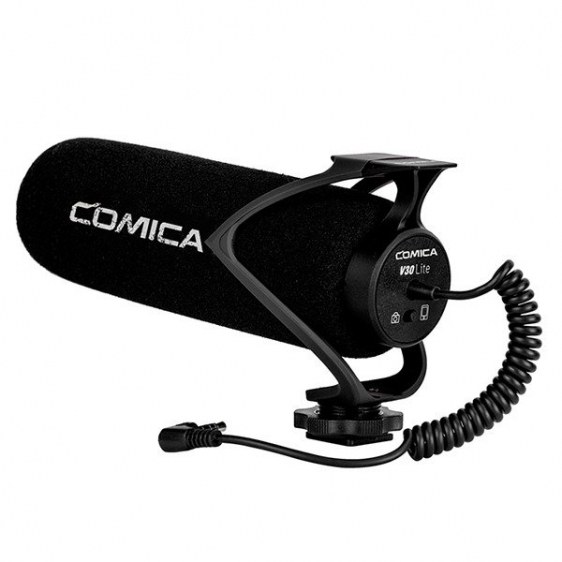Comica CVM-V30LITE R - mikrofon do kamery, aparatu, smartfona