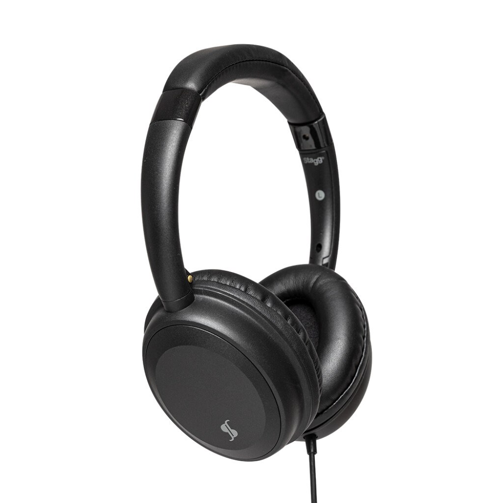 Stagg SHP-3000H - zamknięte słuchawki stereo, 40 mm, 32 Ω, przewód 3 m