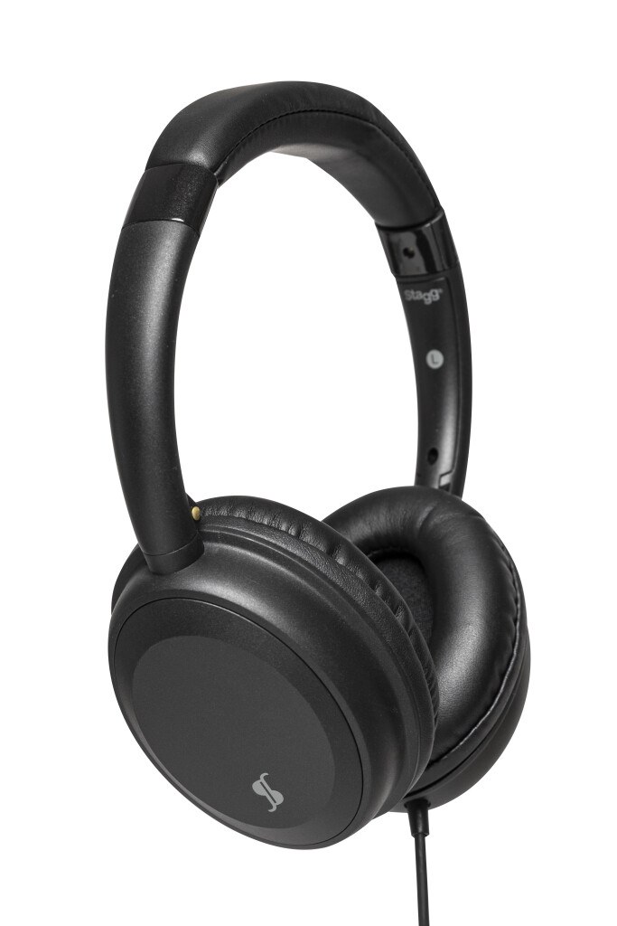 Stagg SHP-3000H - zamknięte słuchawki stereo, 40 mm, 32 Ω, przewód 3 m