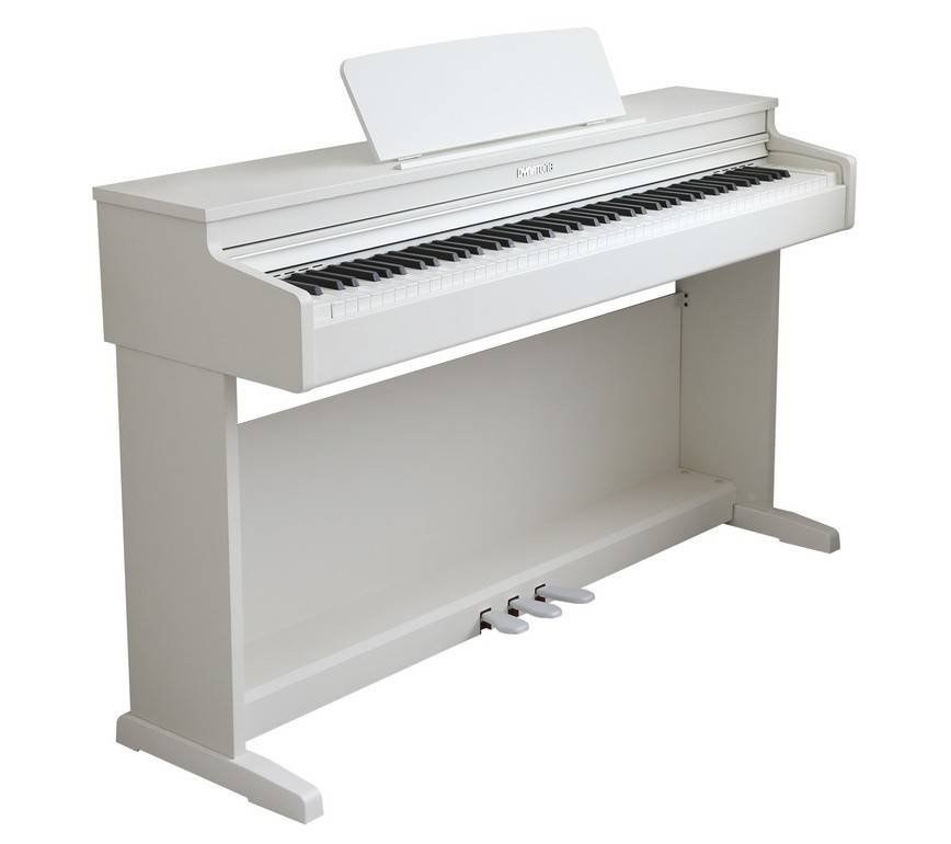 Dynatone SLP-260 - pianino cyfrowe 88 klawiszy, Bluetooth Audio/MIDI, kolor biały