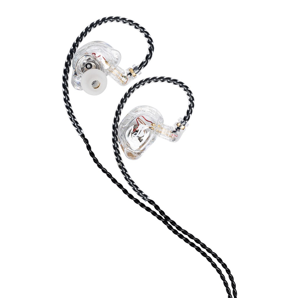Stagg SPM-235 TR - słuchawki douszne do odsłuchu, 30 Ω, przezroczyste