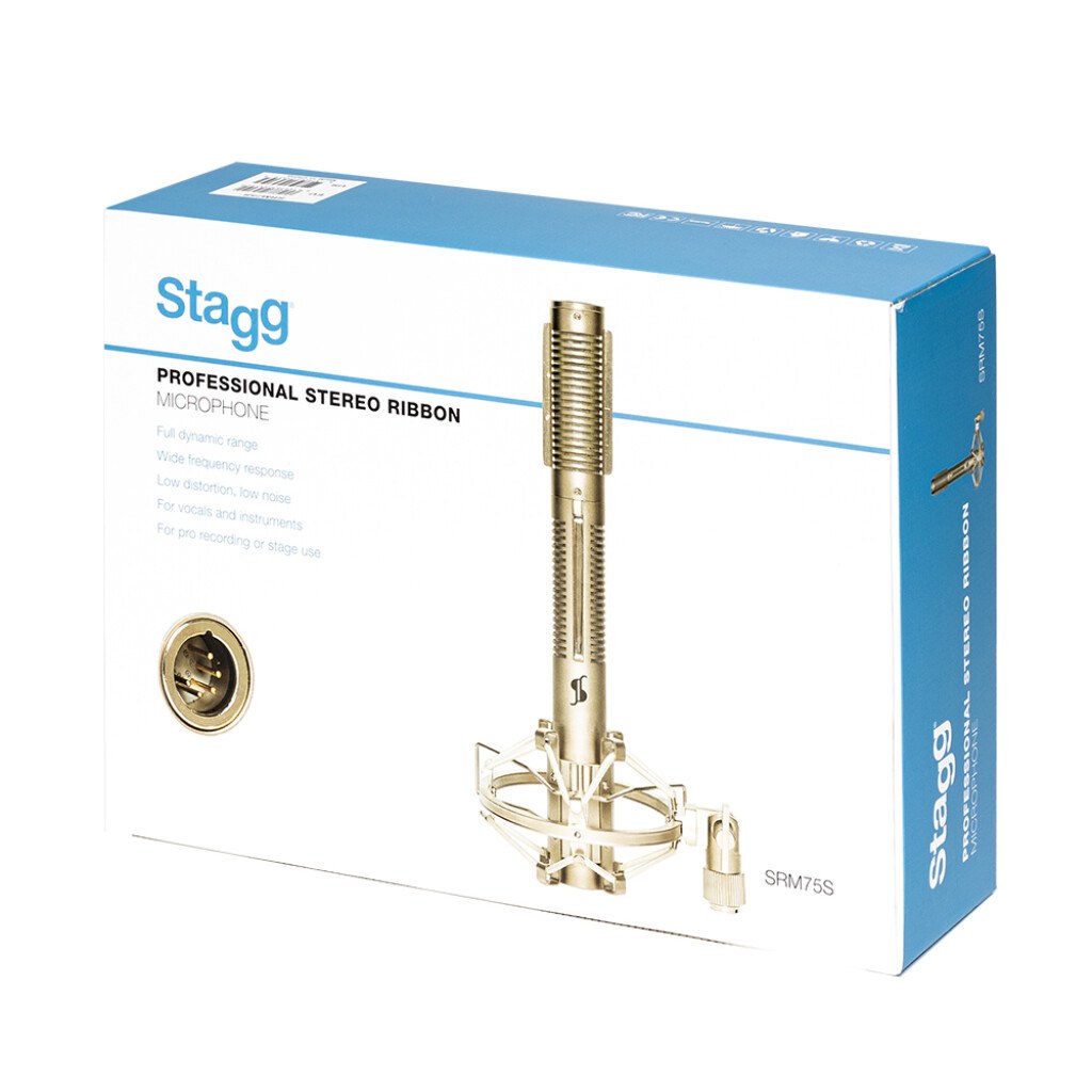 Stagg SRM75S - mikrofon wstęgowy