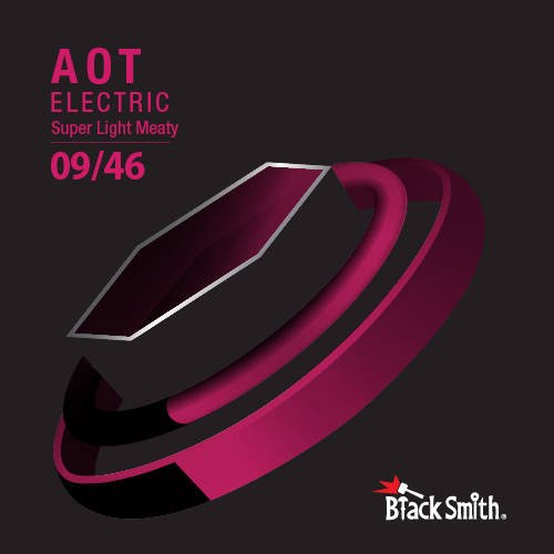 BlackSmith ANW-0946 - struny do gitary elektrycznej, .009-.046 Super Light Meaty