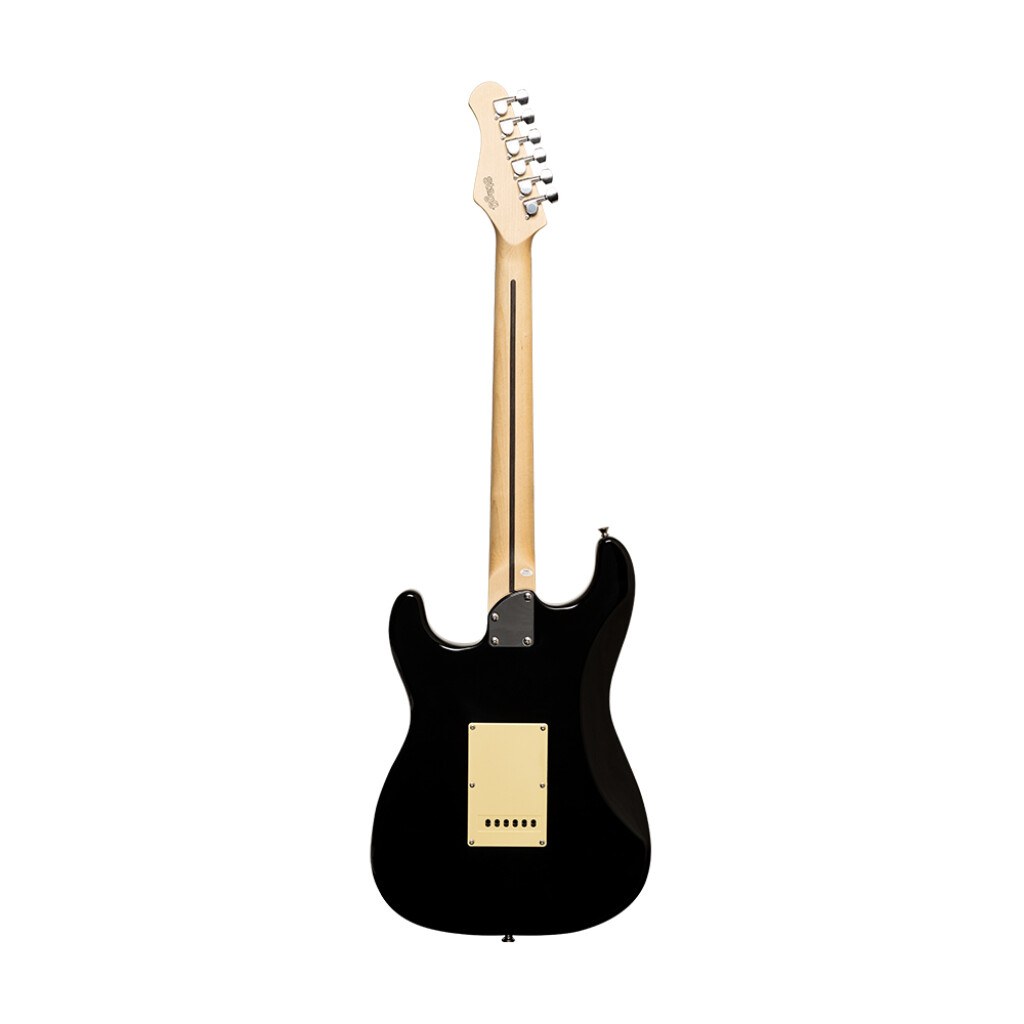 Stagg SES-30 SNB - gitara elektryczna SSS, paulownia, 21 progów, sunburst