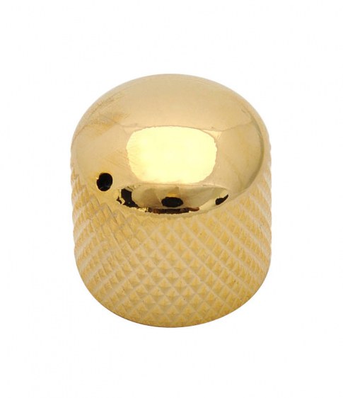 Göldo KB00G Dome Speed Knob - złota metalowa gałka potencjometru, oś 6 mm