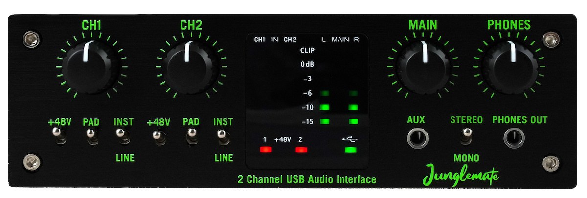 Monkey Banana Junglemate - dwukanałowy interfejs audio USB 24 bit / 48 kHz