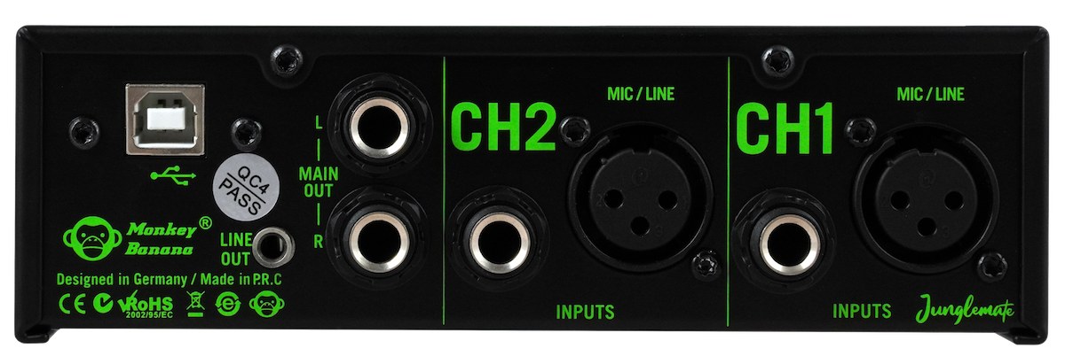 Monkey Banana Junglemate - dwukanałowy interfejs audio USB 24 bit / 48 kHz