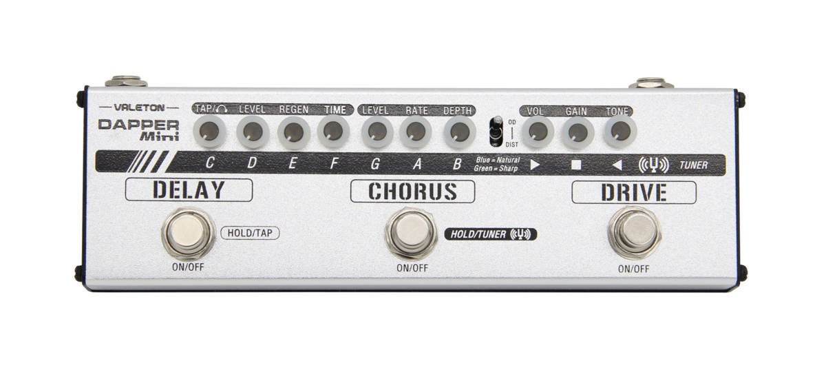 Valeton Dapper Mini MES-1 - multiefekt gitarowy z tunerem