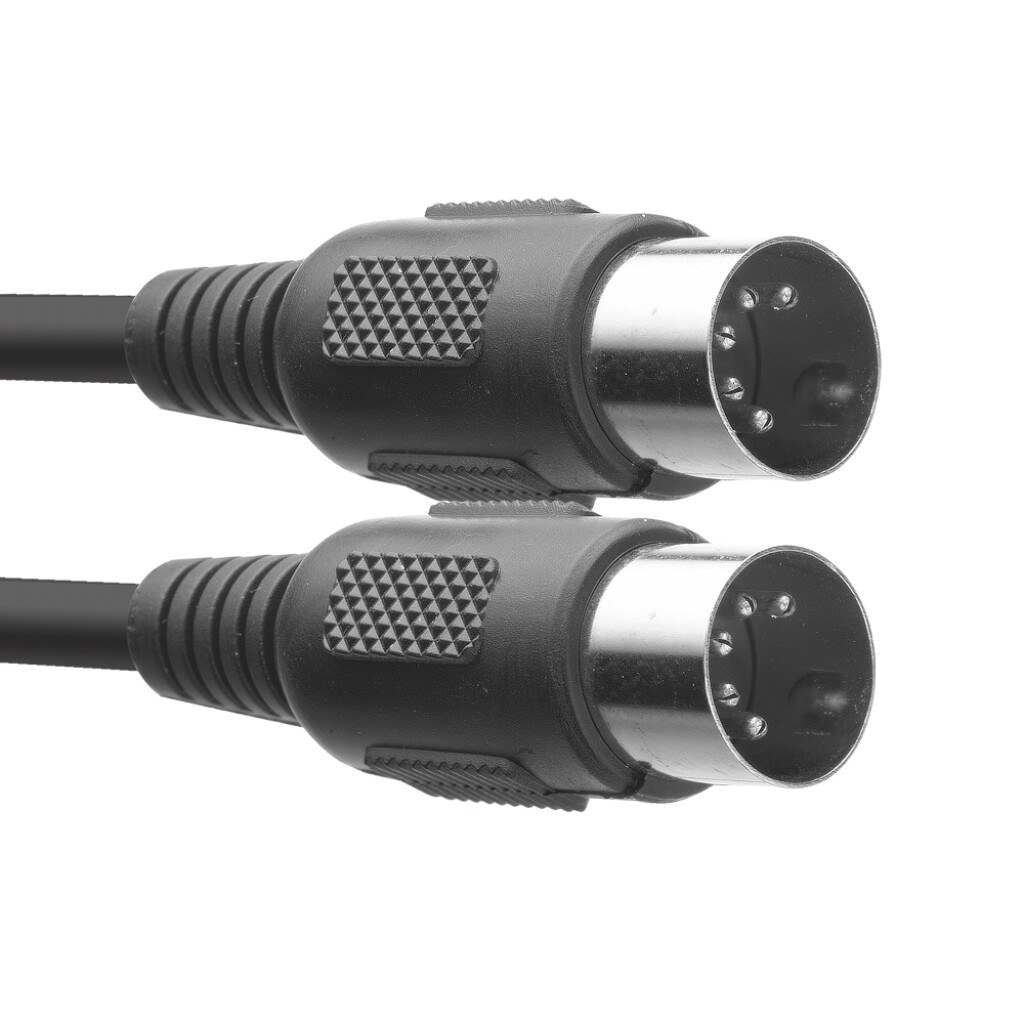 Stagg SMD1 E - kabel MIDI, 1 m, czarny